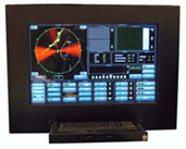 Air Defense Radar Display - Optional Table-top Console